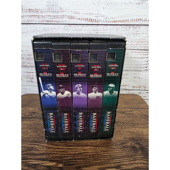 Ken Burns Baseball (1994) PBS Documentary VHS Box Set Complete - Picture 1 of 2